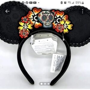 1 Disney pixar Coco's sugar skull Minnie Ears and 1 more evil queen poison apple